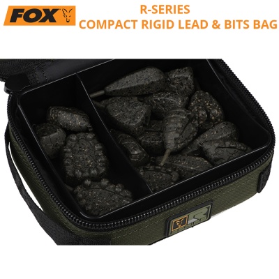 Риболовен несесер за тежести и аксесоари Fox R-Series Compact Rigid Lead & Bits Bag | CLU440