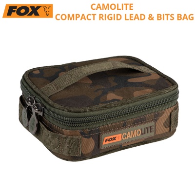 Риболовен несесер за тежести и аксесоари Fox Camolite Compact Rigid Lead & Bits Bag | CLU439