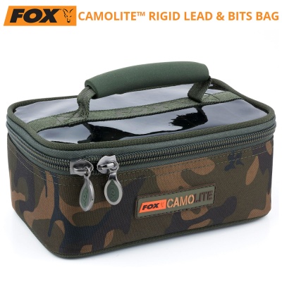 Риболовен несесер за тежести и аксесоари Fox Camolite Rigid Lead & Bits Bag | CLU312