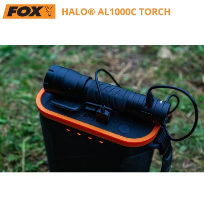 Акумулаторен ръчен фенер Fox Halo AL1000C Torch | CEI203