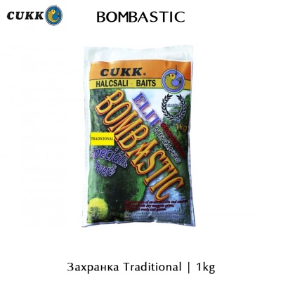 Groundbait 1kg | Cukk Bombastic Traditional | 0541