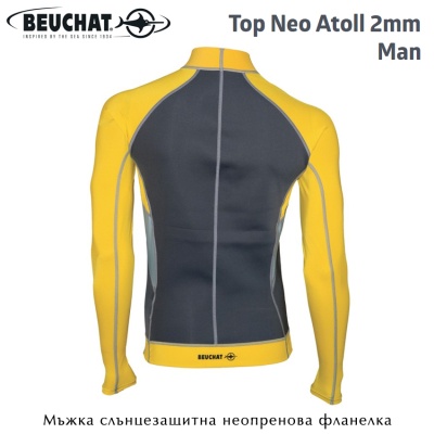 Beuchat Top Neo ATOLL Man 2mm | Snorkeling UV Protection