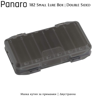 Коробка для приманки Panaro 182 | Маленькая коробка для приманки | Двусторонний