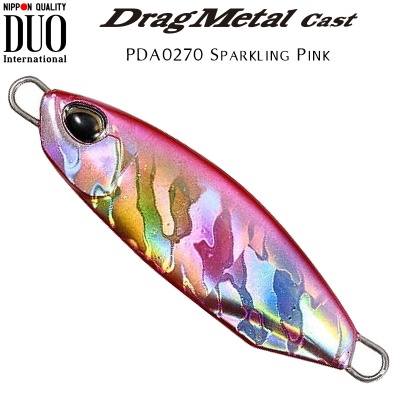 Duo Drag Metal Cast Jig | PDA0270 Sparkling Pink Candy