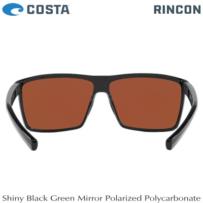 Слънчеви очила | Costa Rincon | Shiny Black | Green Mirror 580P | RIN 11 OGMP