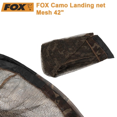 Styled in the unique “Fox Camo” | Fox Camo Landing Net Mesh | CLN053 | AkvaSport.com