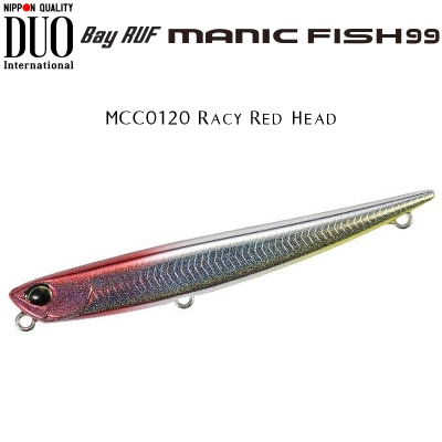 DUO Bay Ruf Manic Fish 99 | MCC0120 Racy Red Head