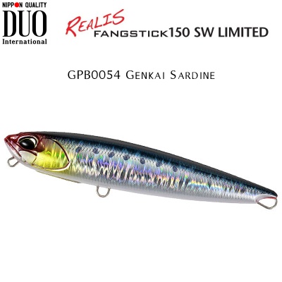 DUO Realis Fang Stick 150 SW Limited | воблер