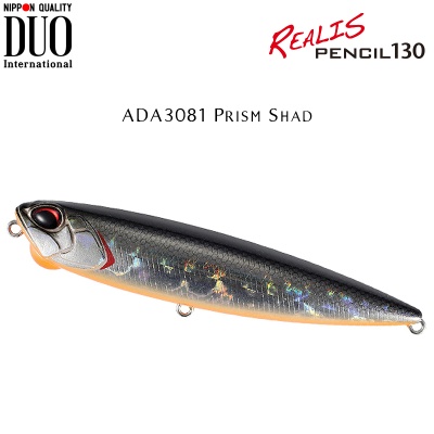 DUO Realis Pencil 130 | ADA3081 Prism Shad