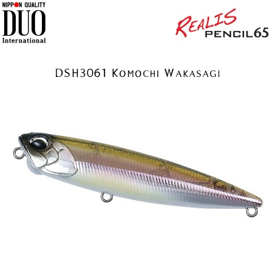 DUO Realis Pencil 65 | DSH3061 Komochi Wakasagi