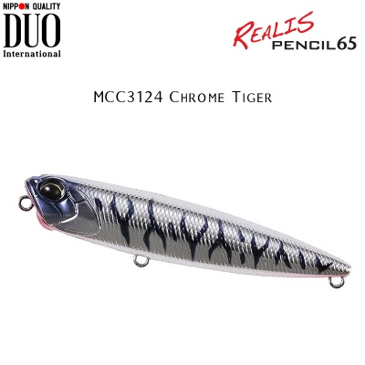 DUO Realis Pencil 65 | MCC3124 Chrome Tiger
