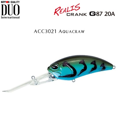  DUO Realis Crank G87 20A G-Fix | ACC3021 Aquacraw