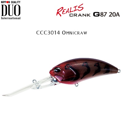  DUO Realis Crank G87 20A G-Fix | CCC3014 Omnicraw