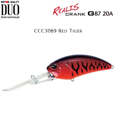  DUO Realis Crank G87 20A G-Fix | CCC3069 Red Tiger