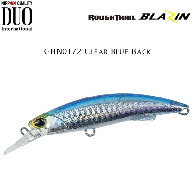 DUO Rough Trail Blazin 92 | GHN0172 Clear Blue Back