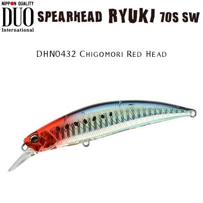 DUO Spearhead Ryuki 70S SW Limited | DHN0432 Chigomori Red Head