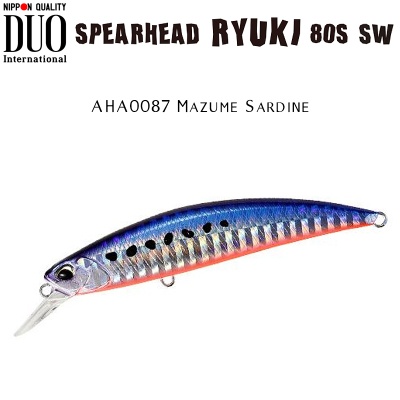 DUO Spearhead Ryuki 80S SW Limited | Воблер