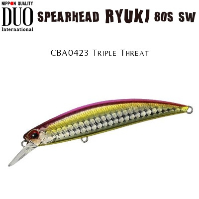 DUO Spearhead Ryuki 80S SW Limited | CBA0423 Triple Threat