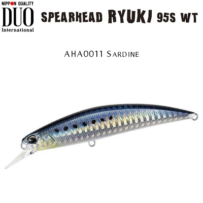 DUO Spearhead Ryuki 95S WT SW Limited | AHA0011 Sardine