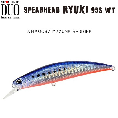 DUO Spearhead Ryuki 95S WT SW Limited | AHA0087 Mazume Sardine