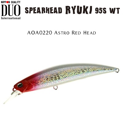 DUO Spearhead Ryuki 95S WT SW Limited | AOA0220 Astro Red Head