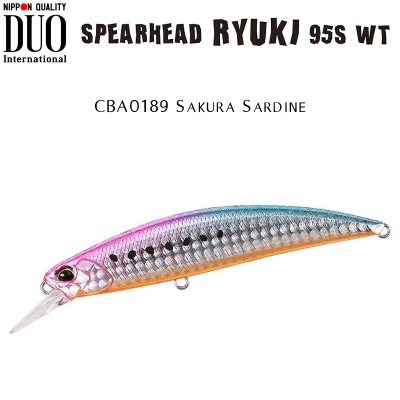 DUO Spearhead Ryuki 95S WT SW Limited | CBA0189 Sakura Sardine