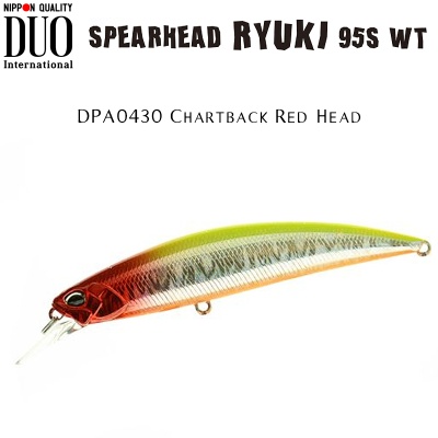 DUO Spearhead Ryuki 95S WT SW Limited | DPA0430 Chartback Red Head