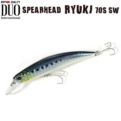 DUO Spearhead Ryuki 70S SW Limited | воблер