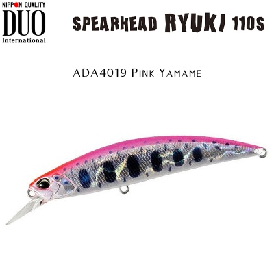 DUO Spearhead Ryuki 110S | ADA4019 Pink Yamame