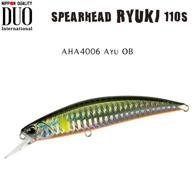 DUO Spearhead Ryuki 110S | AHA4006 Ayu OB