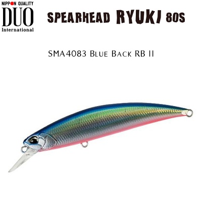 DUO Spearhead Ryuki 80S | SMA4083 Blue Back RB II