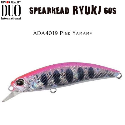 DUO Spearhead Ryuki 60S | ADA4019 Pink Yamame