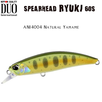DUO Spearhead Ryuki 60S | ANI4004 Natural Yamame
