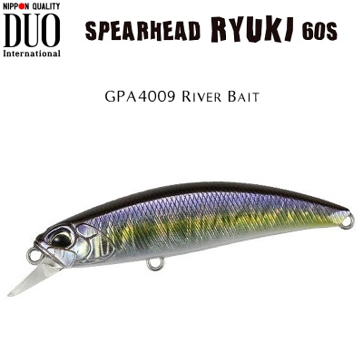 DUO Spearhead Ryuki 60S | GPA4009 River Bait