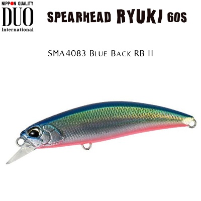 DUO Spearhead Ryuki 60S | SMA4083 Blue Back RB II