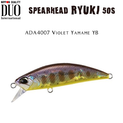 DUO Spearhead Ryuki 50S | ADA4007 Violet Yamame YB
