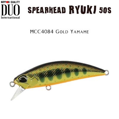 DUO Spearhead Ryuki 50S | MCC4084 Gold Yamame
