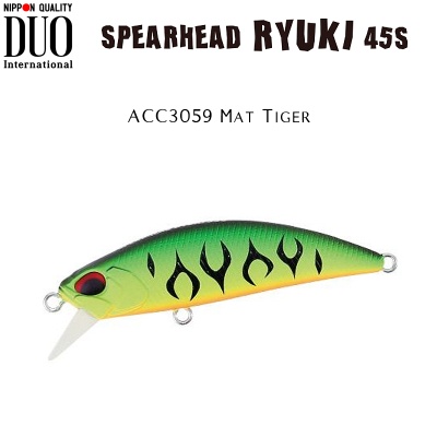 DUO Spearhead Ryuki 45S | ACC3059 Mat Tiger