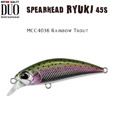 DUO Spearhead Ryuki 45S | MCC4036 Rainbow Trout