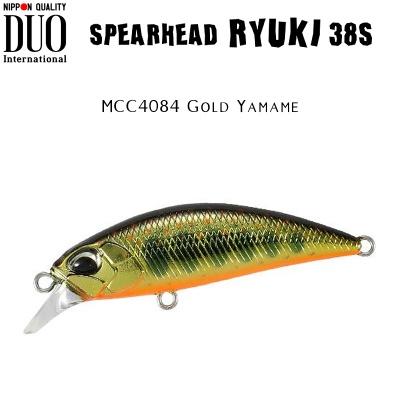 DUO Spearhead Ryuki 38S | MCC4084 Gold Yamame