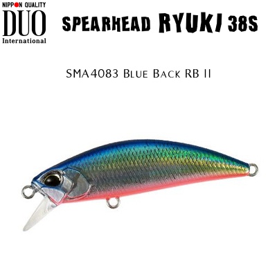 DUO Spearhead Ryuki 38S | SMA4083 Blue Back RB II