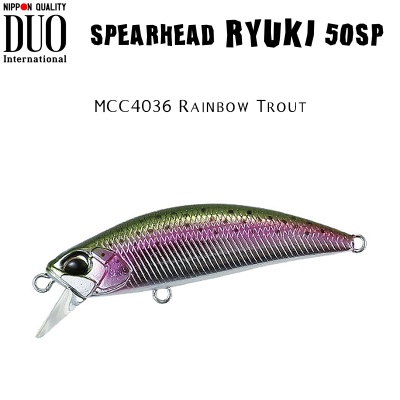 DUO Spearhead Ryuki 50SP | MCC4036 Rainbow Trout