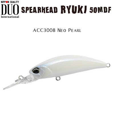 DUO Spearhead Ryuki 50MDF | ACC3008 Neo Pearl