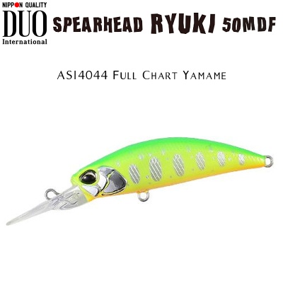 DUO Spearhead Ryuki 50MDF | ASI4044 Full Chart Yamame