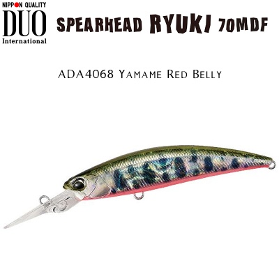 DUO Spearhead Ryuki 70MDF | ADA4068 Yamame Red Belly