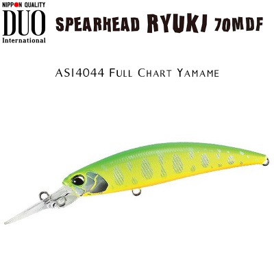 DUO Spearhead Ryuki 70MDF | ASI4044 Full Chart Yamame