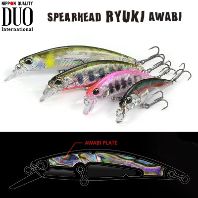 DUO Spearhead Ryuki Awabi | Sinking Jerkbait