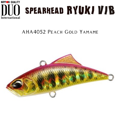 DUO Spearhead Ryuki Vib | AHA4052 Peach Gold Yamame