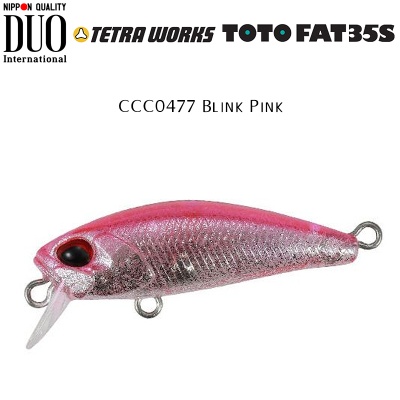 DUO Tetra Works Toto Fat 35S | CCC0477 Blink Pink
