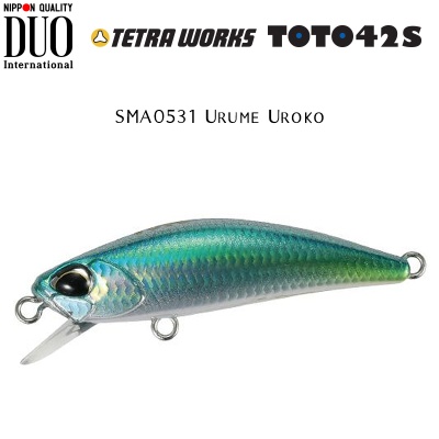 DUO Tetra Works Toto 42S | SMA0531 Urume Uroko